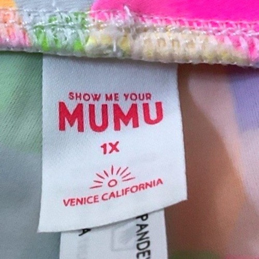 Show‎ Me Your MuMu Shores Swim Coverup Skirt Sz 1X - Picture 5 of 6